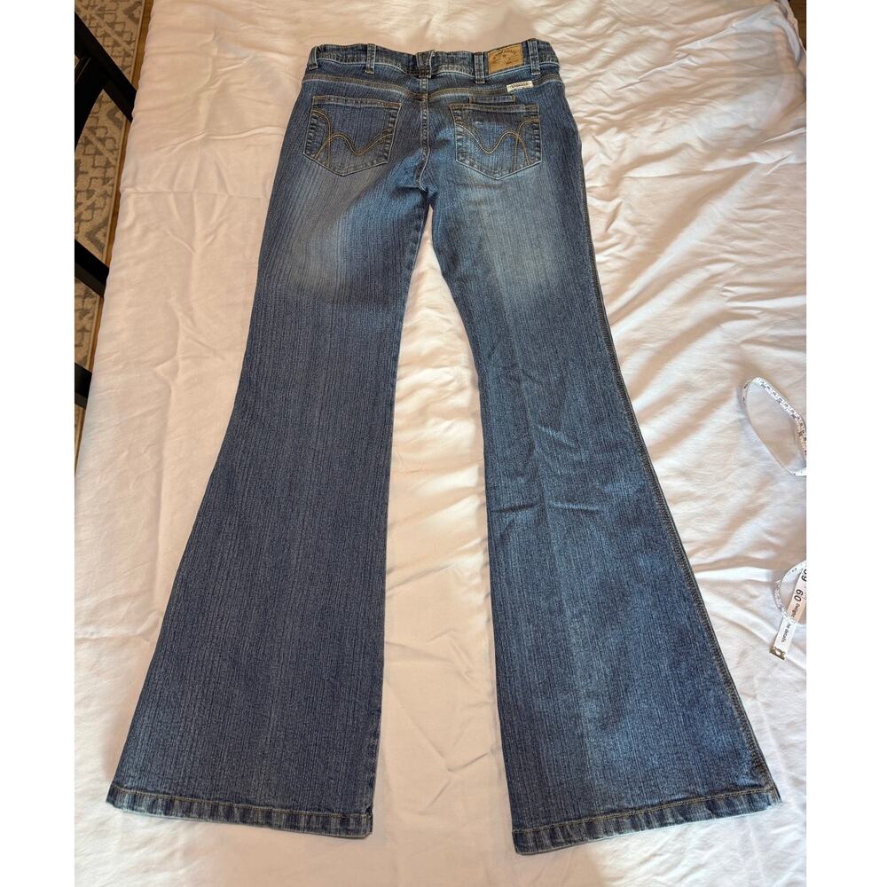 Vintage 1988 Hydraulic Low Rise Jeans Size 7/8 Boot Cut - Picture 6 of 6